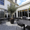 GeoCeramica 60x60x4 Concreet Flower dec