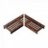 Ultra Drain Cortenline Straight Rooster L-hoek