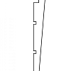 Douglas Zweeds rabat Excellent, zwart gespoten 1,2/2,7 x 19,5 x 300 cm