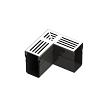 Gardendrain Corner Grey 65/100 mm Hoekstuk grijs