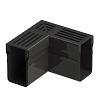 Gardendrain Corner Black 65/100 mm