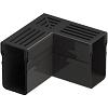 Gardendrain Corner Black 65/100 mm