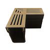 Gardendrain Corner Corten 65/100 mm