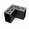 Gardendrain Corner RVS-Inox Falcon Line 65/100 mm