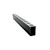 Gardendrain Grey Grating - ALU 1000x65x100 mm