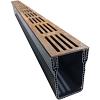 Gardendrain Corten Grating - Corten Steel 1000x65x100 mm