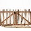 Kastanje poort dubbel 120-240 cm