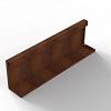 Plantenbak Module+ Recht Paneel (A) 90x28
