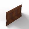 Plantenbak Module+ Parallel paneel (E) 60x28 R