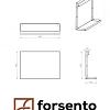 Plantenbak Module+ Recht Paneel (A) 60x42