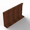 Plantenbak Module+ Recht Paneel (A) 90x56