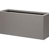 Plantenbak Vlak Taupe 90x30x40 cm
