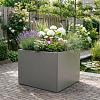 Plantenbak Vlak Taupe 90x90x40 cm