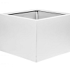 Plantenbak Vlak Wit 60x60x40 cm