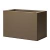 Plantenbak Vlak Supra Bruin 60x30x40 cm
