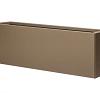 Plantenbak Vlak Supra Bruin 210x30x40 cm