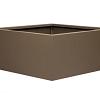 Plantenbak Vlak Supra Bruin 90x90x40 cm