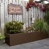 Plantenbak Vlak Supra Bruin 180x150x40 cm