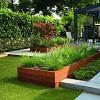 Plantenbak Modulair Corten 210x60x28 cm