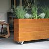 Plantenbak Modulair Corten 180x120x42 cm