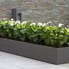 Plantenbak Modulair Taupe 90x60x28 cm