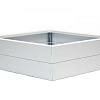Plantenbak Modulair Wit 90x90x28 cm