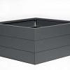 Plantenbak Modulair Antraciet 150x150x42 cm