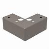 Potenset - Antraciet 5cm hoog