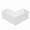 Poten set - Zwart 5cm hoog