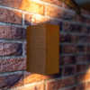 LightLux Wandlamp boven/onder schijnend Corten