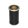 Pego - rond zwart grondspot | warmwit | 7 watt | OutdoorPro+ | 12 volt