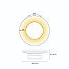 Lousa - rondom zwart | wandlamp | warmwit | 4 watt | dimbaar | OutdoorPro+ | 12 volt