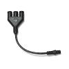 Kabelverbinder 3-wegs | 10 cm kabel | splitten productkabel | OutdoorPro+ | 12 volt