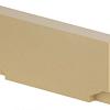Euroline  Eindplaat, H60 blind