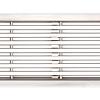 Langstaafrooster RVS 100cm