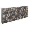 Splitted Rock 32x13x11 cm Grey Caramel ongetrommeld 