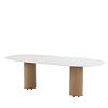 Colorado onderstel voor ovale eettafel 240 cm (H 75)