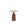 June rond salontafelblad teak, 45 cm Ø
