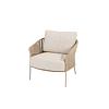 Florence living chair latte with 2 cushions