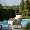 Florence living chair latte with 2 cushions