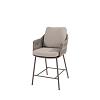 Cannes high dining chair terre with 2 cushions