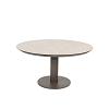 Sarah low dining table printed ceramic 130 cm terre