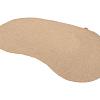 Outdoor vloerkleed kidney-vorm 200 x 290 cm. dust