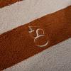 Handdoek 180 x 100 cm. caramel / zand