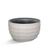 Bordo New Egg Pot Low 80 - Sand - Plantruimte Ø72