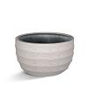 Bordo New Egg Pot Low 80 - Sand - Plantruimte Ø72