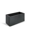 Grigio Box 100 with wheels - Anthracite - Plantruimte 92x42