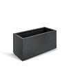 Grigio Box 100 with wheels - Anthracite - Plantruimte 92x42