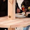Buitenbartafel met afdak