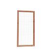 Douglas Betonijzertrellis 90x180cm, maas 7,5x7,5cm, in raamwerk 4,5x7cm